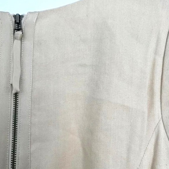 Rebecca Taylor linen silk essential twill sheath dress size S - Picture 10 of 10